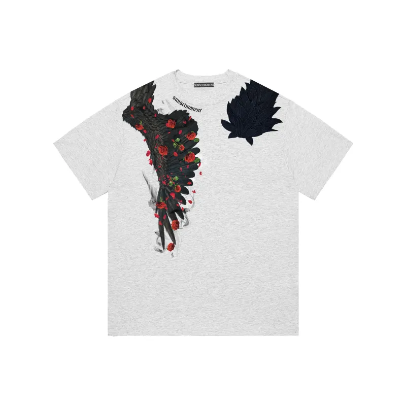 SUNSETMONENT Short Sleeved T Shirts Unisex-8