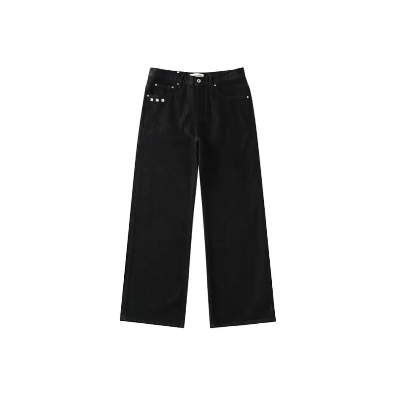 Amicus Animae Jeans Unisex Black/White-0