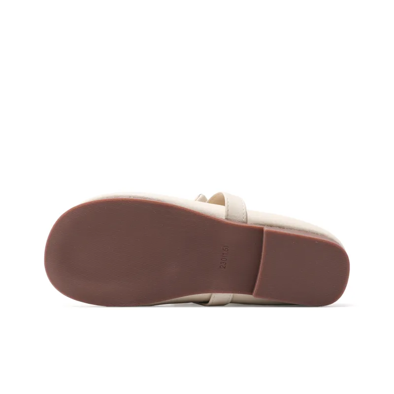 Be Good Rubber Sole Abrasion Resistant Slip Resistant Closed Toe Slippers Women's-11