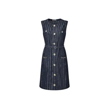 RARE Sleeveless Dresses Women's Blue