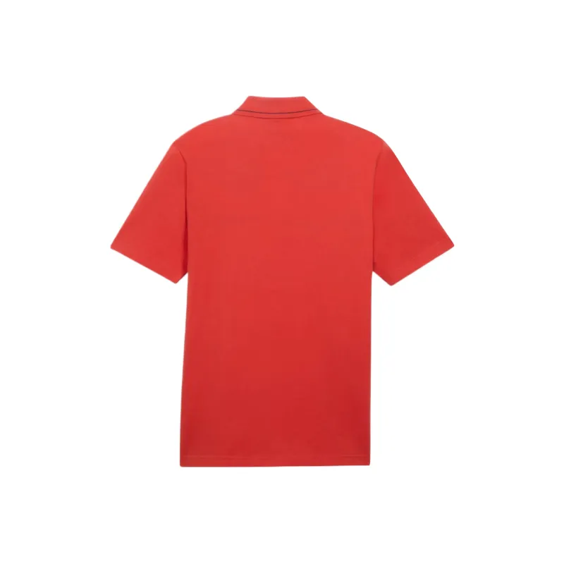 PUMA ESS ELEVATED Polo Shirt Men's Red-1