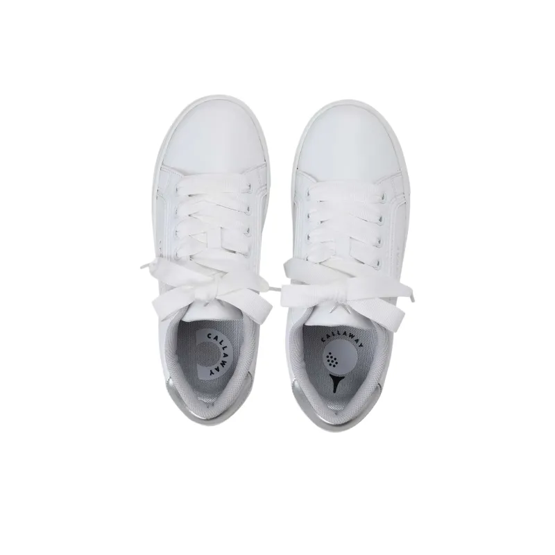 Callaway Low Top Golf Shoes Women's White-3