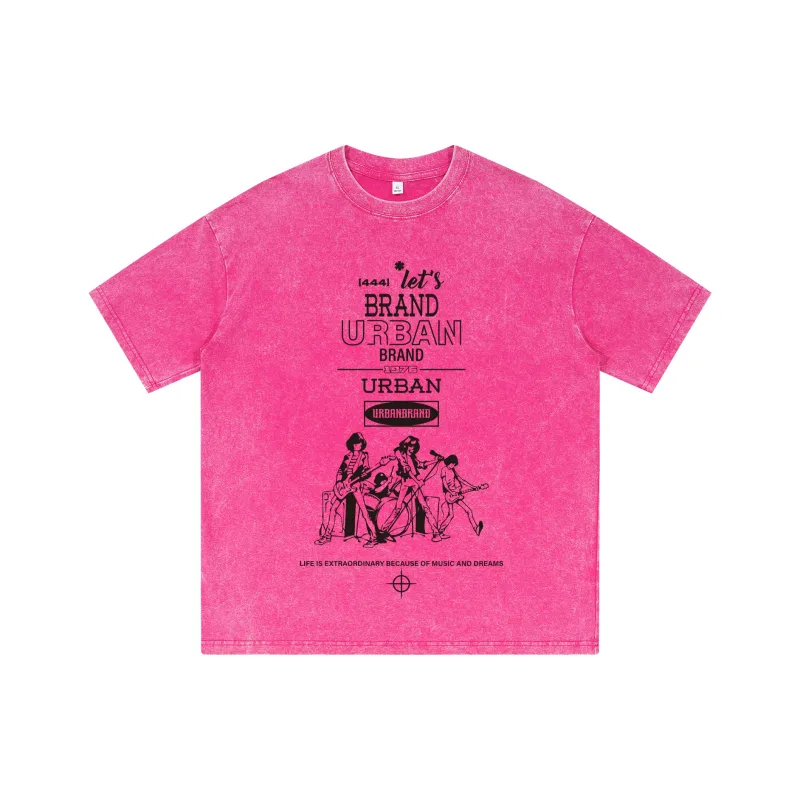 URBAN AUTHENTIC T Shirts Unisex-9