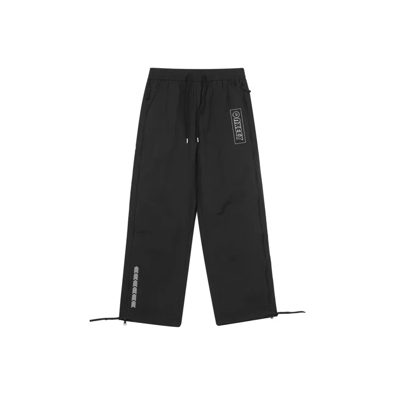 Qnxeey Casual Pants Unisex-0