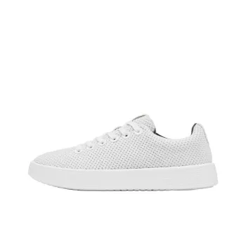 Allbirds Abrasion Resistant Low Top Casual Shoes Men's Polar White
