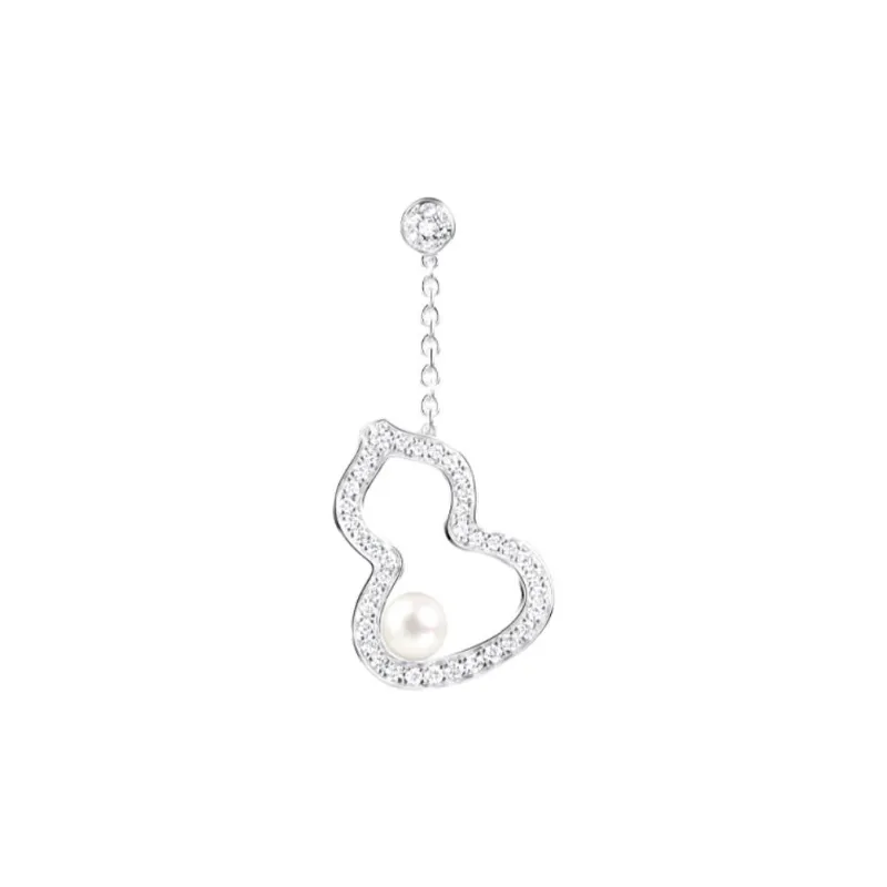 Qeelin 18K White Gold Earrings Women's Silver-0
