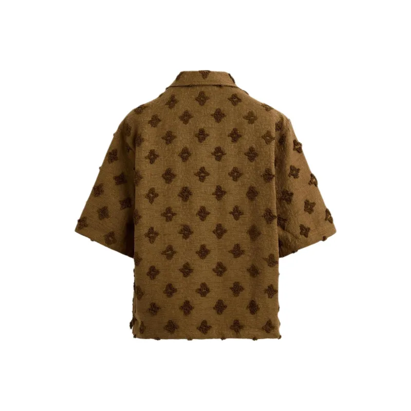 ZARA Shirts Men Brown-1