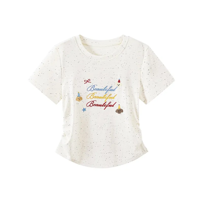 TOUCH T Shirts Women's Apricot-0