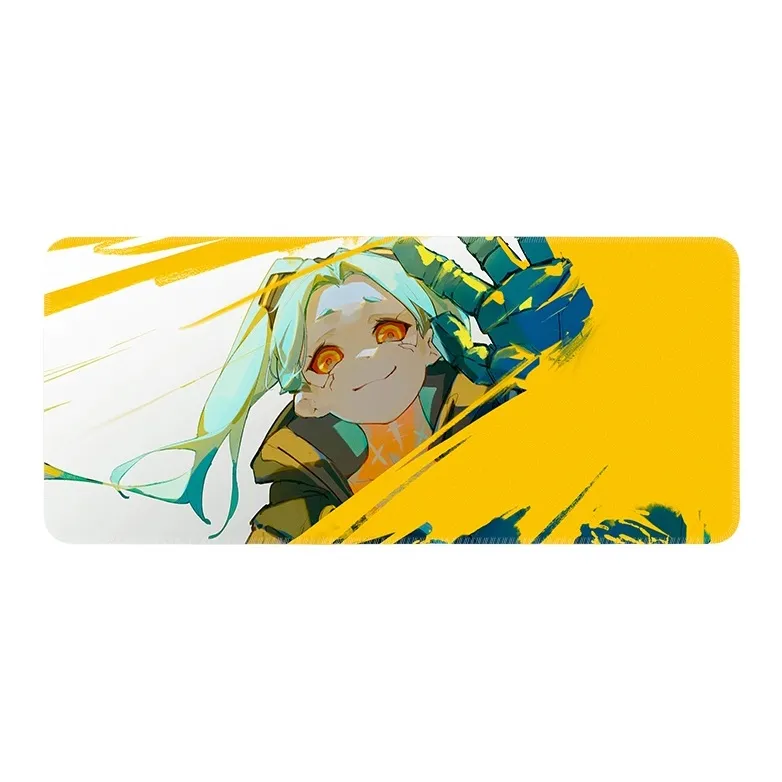 DANYIN Edge Walker Extra Large Men's Anime Gaming Computer Table Mat Cyberpunk Office Desk Cushion Mouse Pads-18
