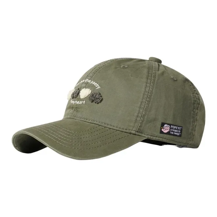 POPEYE Cotton Baseball Caps Unisex-8