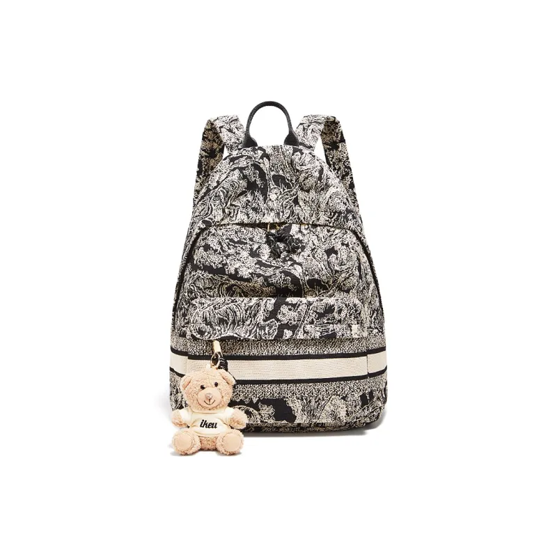 Safiya Fabric Backpack Regular Women's Multicolor-5