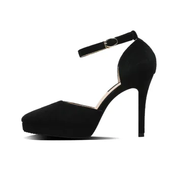 GOSO Slim Heel High Heels Women's Black