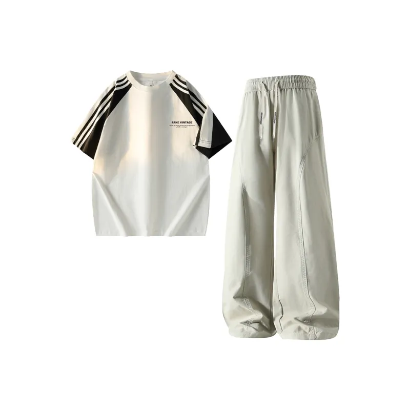 FAKE VINTAGE Casual Sportswear Unisex-6
