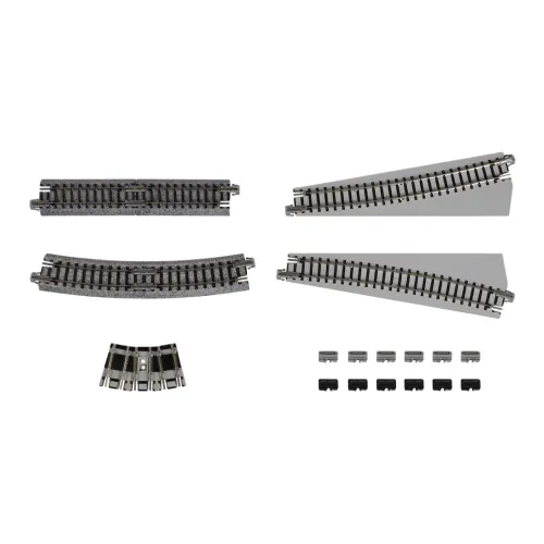 KATO N Gauge Turntable Extension Track Set With 20 286 Rail Accessories Model Accessories