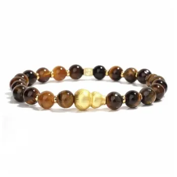 Memories Tiger's Eye Stone Bracelets Unisex