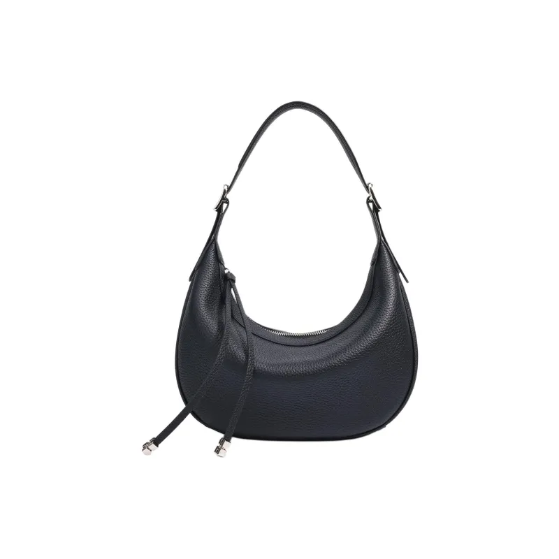 VANDEE Cow Leather Crescent Bag Handbag, Shoulder Bag Women's Multicolor-11