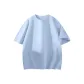 [Sorona Loose Fit Short-Sleeved]Misty Blue (Tb Tang Lion Letter Chest Logo)