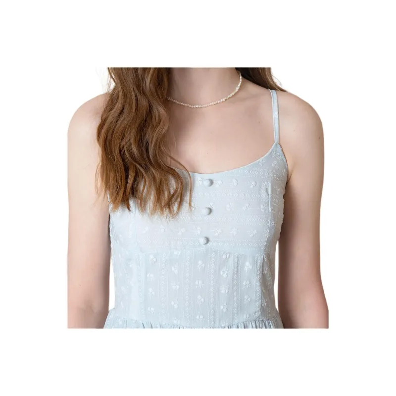 BANANA BABY Slip Dresses Women's Blue-5