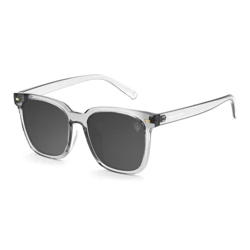 Maserati TR/Memory Plastic Square Sunglasses Unisex