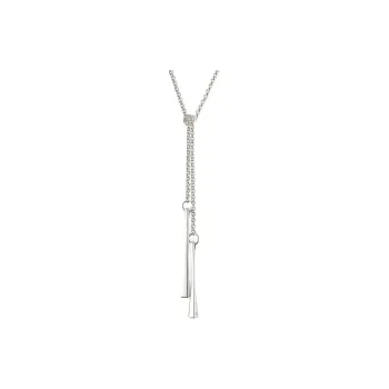 HERMES Sterling Silver Necklaces Unisex Silver