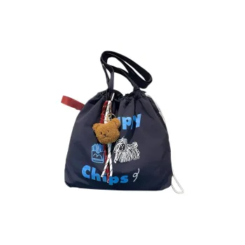 Techson PU Shoulder Bag Women's Dark Blue