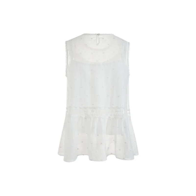 KUOSE Tank Tops Women's White-1