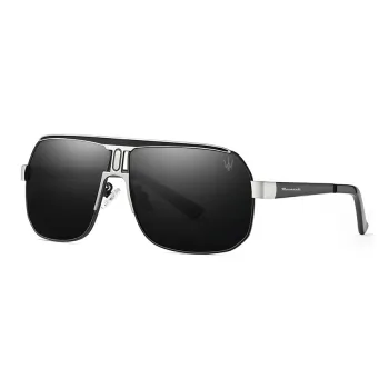 Maserati Metal Aviator Sunglasses Unisex