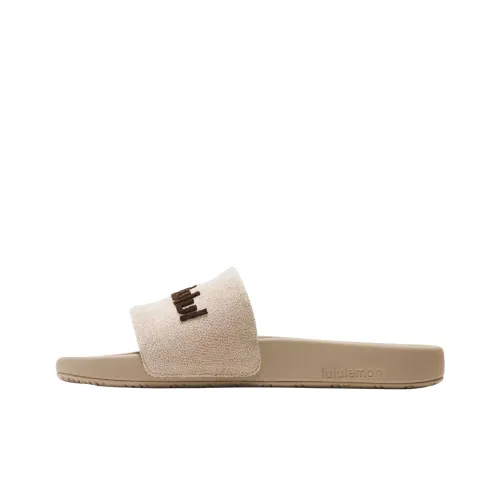 Lululemon Restfeel Slip Resistant Slide Slippers Women's Brown