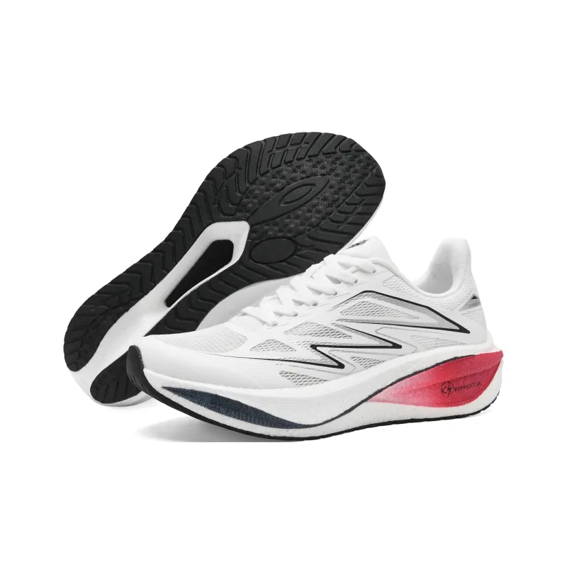 CHRROTA Low Top Running Shoes Unisex Silver Red Sparkle-4