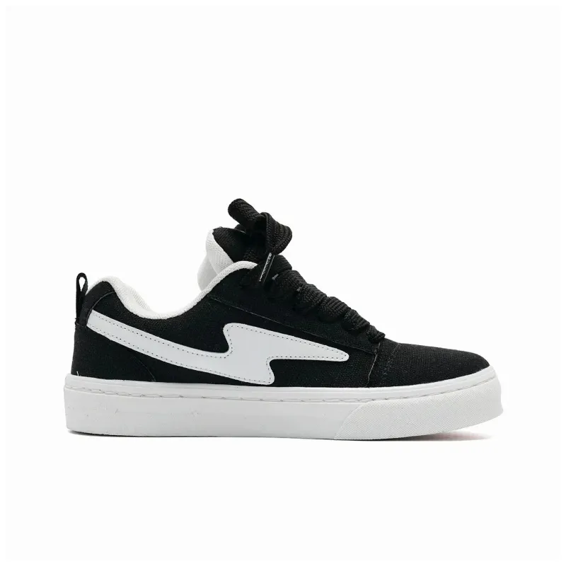 OAOQ Cushioning Abrasion Resistant Lightweight Breathable Slip Resistant Low Top Skateboard Shoes Unisex-16