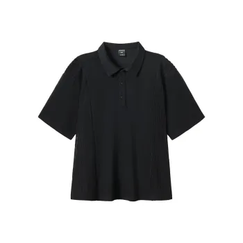 WAYNEXZAVIER Polo Shirts Men Black