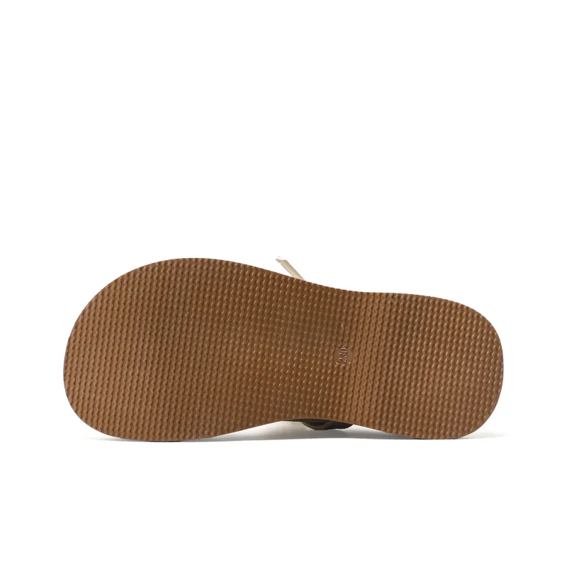 Be Good Closed Toe Slippers Women's Beige Gift Box Set-8