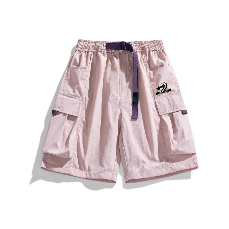 HUANQIU Cargo Shorts Unisex-5