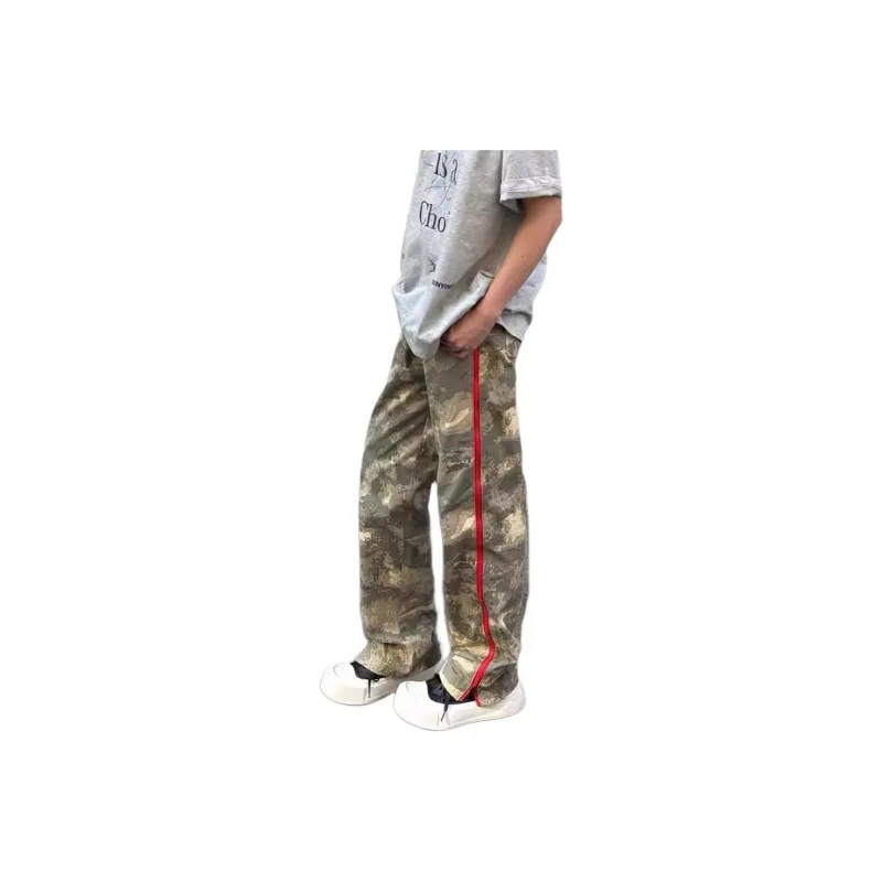 CORNILOT Casual Pants Unisex Camouflage-1