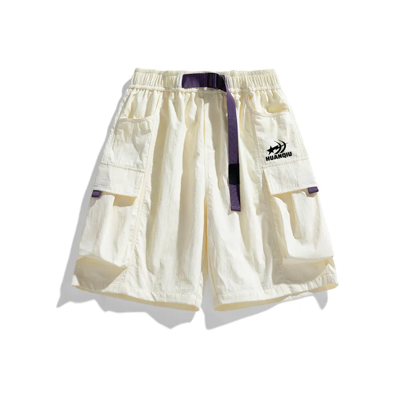 HUANQIU Cargo Shorts Unisex-15