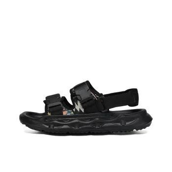 Grumpy ram Beach Sandals Men Black/Beige