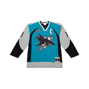 Mitchell Ness Nhl Sharks 2003 Patrick Marleau 'Teal' Jersey