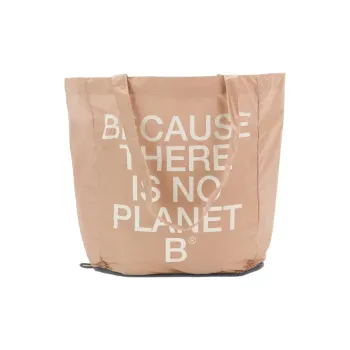 ECOALF Recycled Polyester Tote Bag, Shopping Bag, Shoulder Bag Women's Pink