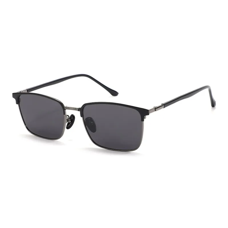 JEKA Metal Square Sunglasses Unisex-2