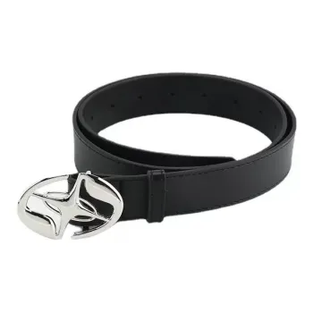 PISHUSHU PU Leather Belts Women's 3.8cm