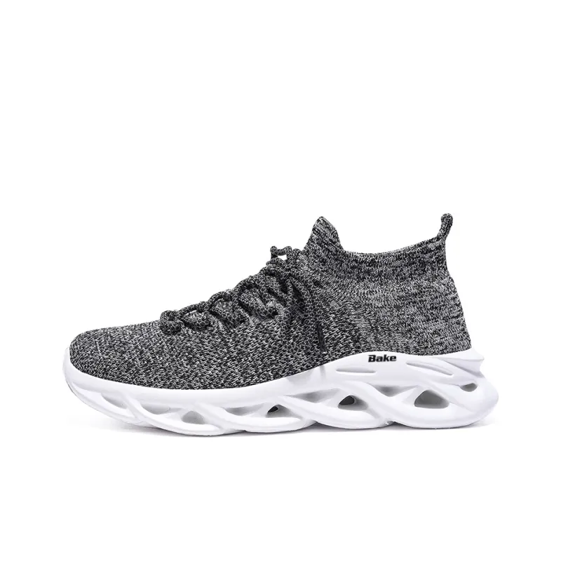 BAKE Lightweight And Wear resistant Low Top Casual Shoes Unisex-15