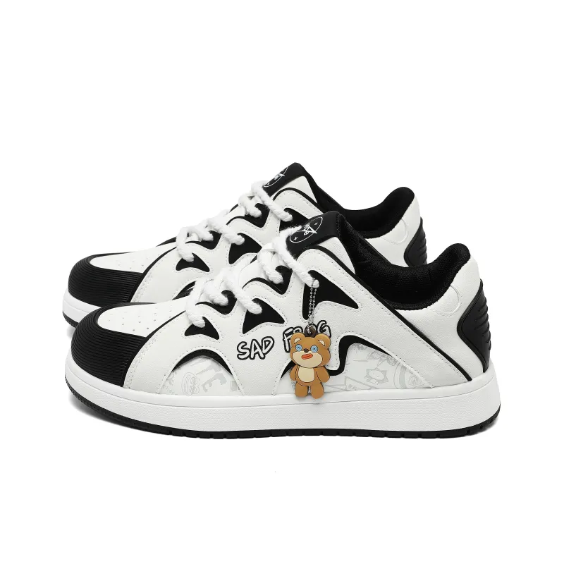Pepe The Frog Low Top Skateboard Shoes Unisex-6