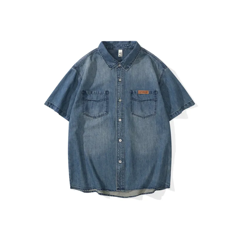 EPTISON Shirts Unisex Blue-0