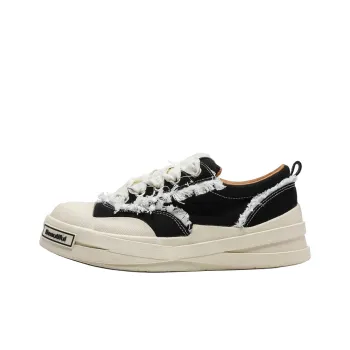Gai Renpu Anti Slip Wear Resistant Low Top Skateboard Shoes Men's Black