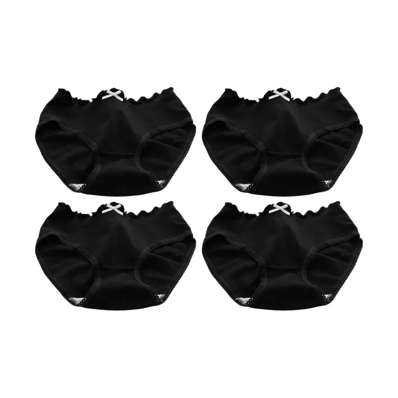 Flowers In Water Underpants Women's 4 Pack-5