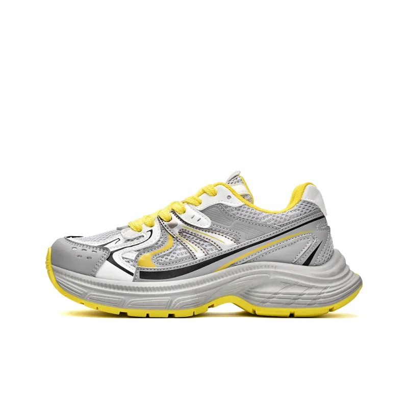 VICTORIA&VERA Slip Resistant, Abrasion Resistant, Breathable, Height Increasing Low Top Chunky Sneakers Women's-10