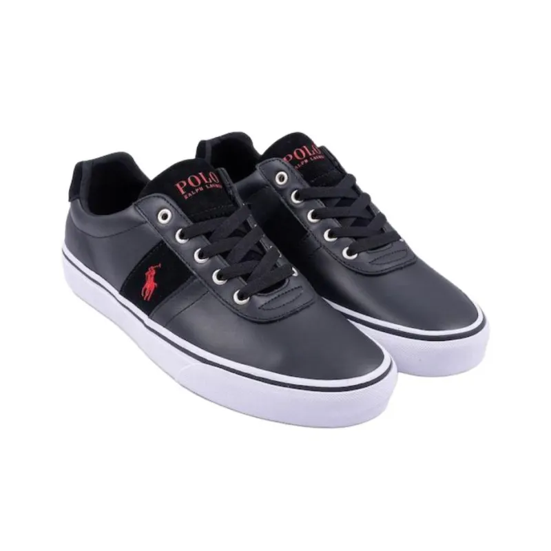 Polo Ralph Lauren Low Top Skateboard Shoes Men's Black-2