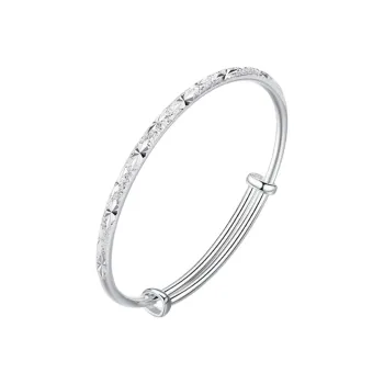 MGS 999 Fine Silver Bangles Women's