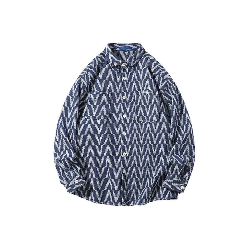 FAIRWHALE Shirts Unisex Blue-0