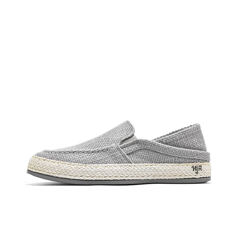 NANJIREN Espadrilles Men Black/Gray/Beige-14